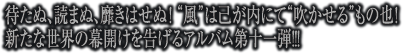 11th Album 『風神界逅』